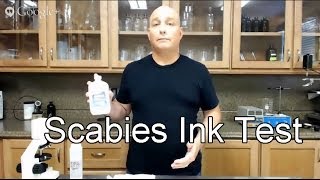 Do I Have Scabies? | Fast Scabies Ink Test: Scabies Under Microscope Privacy of You Own Home