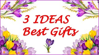 3 ИДЕИ: Сладкие подарки на 8 Марта своими руками/Best Gifts