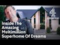 Inside an incredible 10 million superhome  building britains superhomes  channel 4 lifestyle