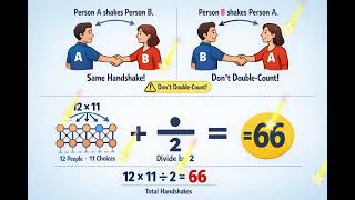 Combinatorics - handshake puzzle