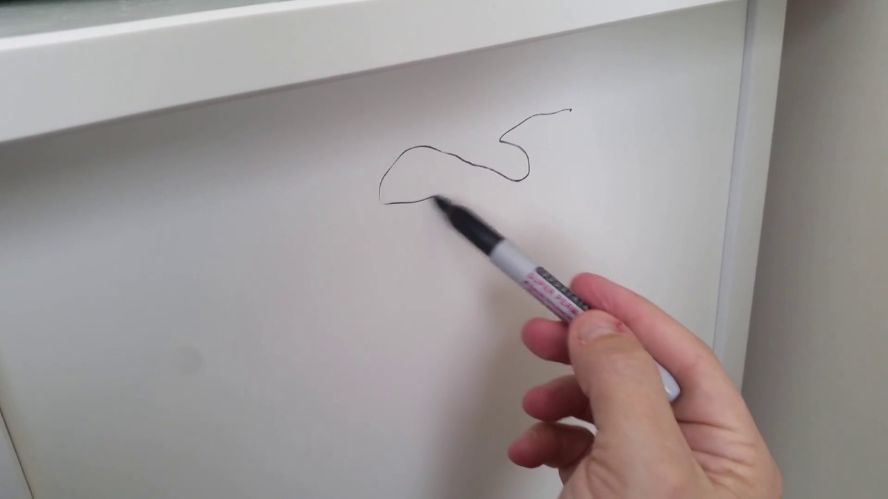 How To Remove Permanent Sharpie Marker Youtube