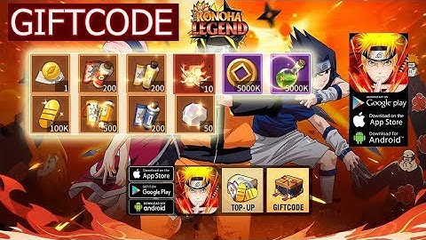 Konoha legend gift code
