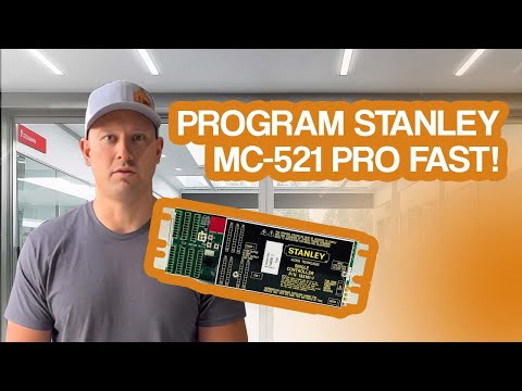 @euijin0310 How To Program a STANLEY 185101 MC-521 Pro (Black