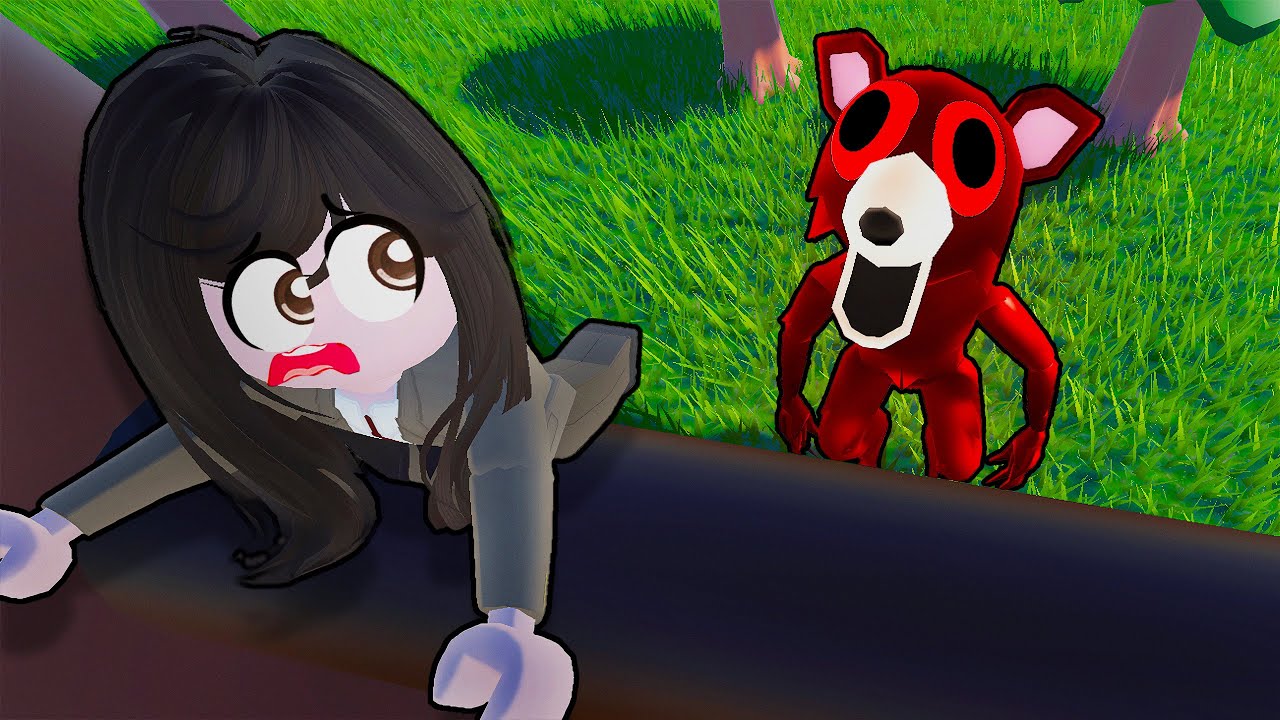 SOBREVIVI 99 NOITES NA FLORESTA DO ROBLOX *deu ruim