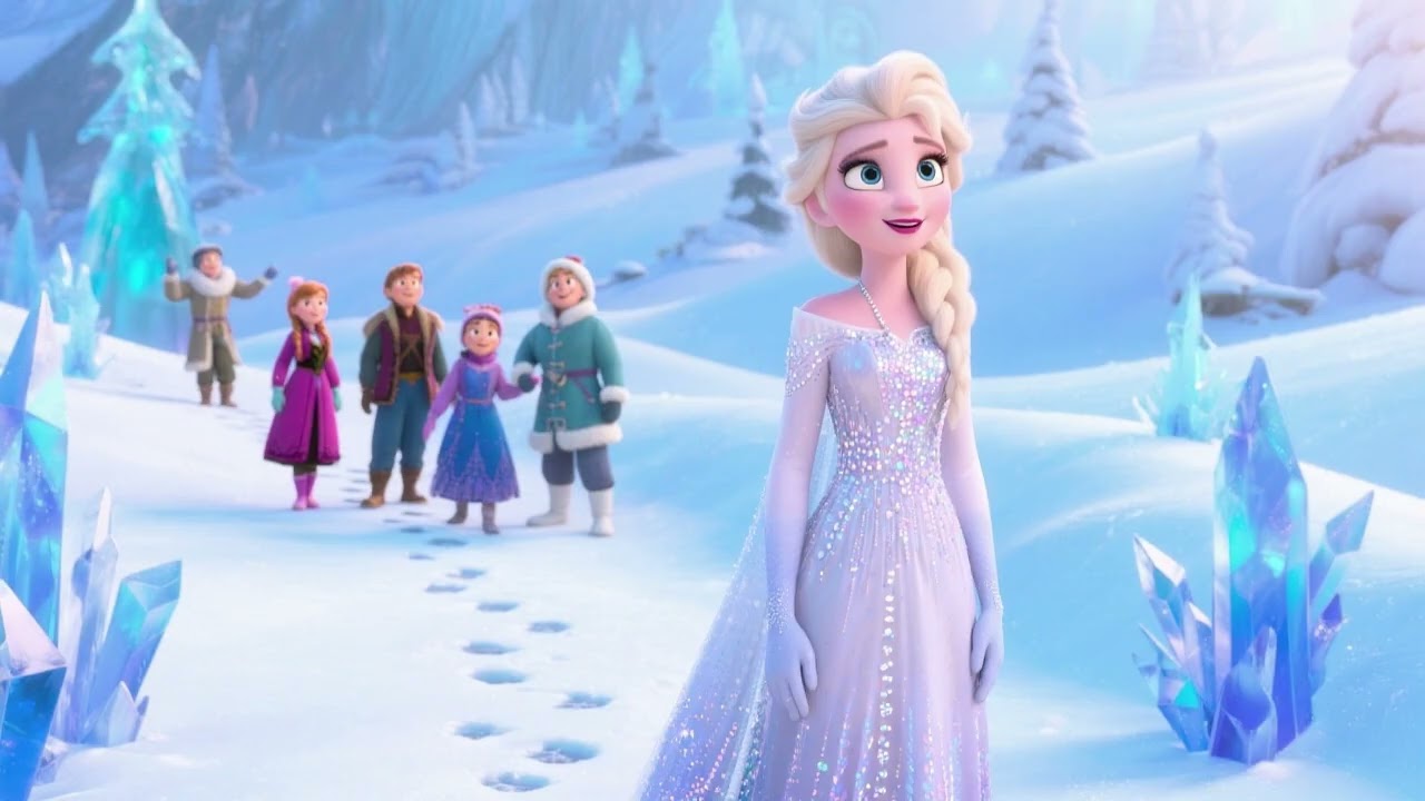 Эльза и тропа «Морозный след» 4 | Волшебное зимнее приключение для детей ❄️👣