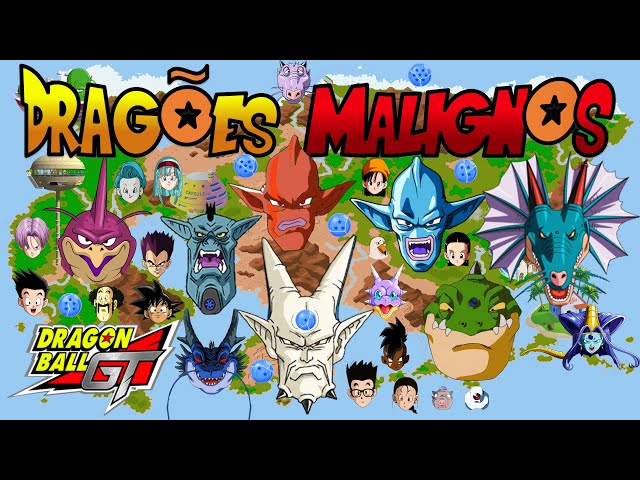 Episódios Dragon Ball Gt:Saga dos dragões malignos