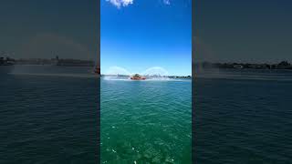 Artemis II returning via Navy escort in San Diego Bay #artemis #projectartemis