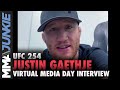 Justin Gaethje trashes 'coward' Colby Covington | UFC 254 interview