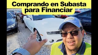 Comprando autos en la subasta de #IAA para financiar en mi dealer