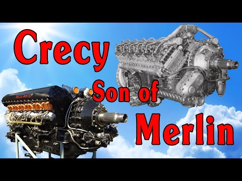 Rolls Royce Crecy - The Most Advanced Piston Aero Engine Never Made.