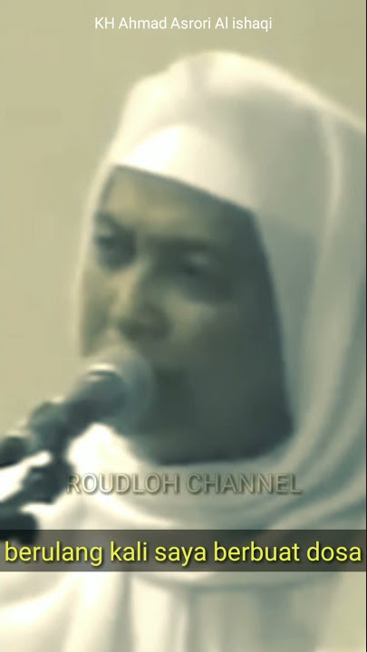 ber istighfar atau ber sholawat KH Ahmad Asrori Al ishaqi