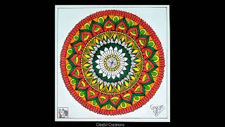 Mandala Circle11 Geetanjali Gupta Gleeful Creations Mandala Art Creative