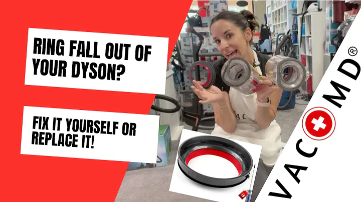 How to fix a Dyson V10 V11 Dirt Bin - SV12 SV14 SV15