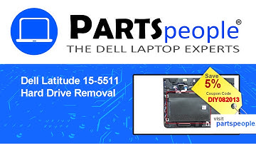 Dell Latitude 15-5511 (P80F004) Hard Drive How-To Video Tutorial