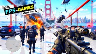 Top 10 Best FPS Shooting Games for Android 2026 🔥 (High Graphics + Offline/Online!)