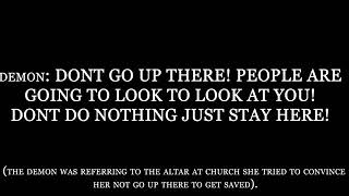 DEMON TALKING OUT OF A TEENAGE GIRL ❗❗❗❗❗❗❗