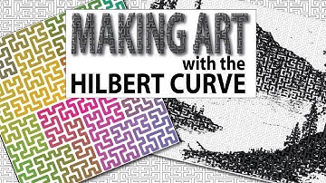 Art from Math -- The Hilbert Curve