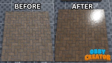 How to create RTX in Obby Creator