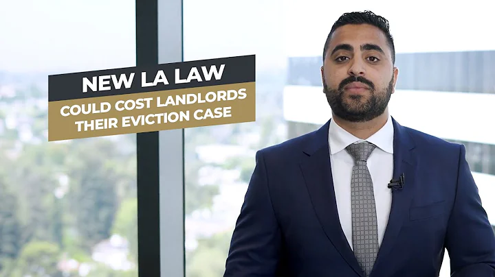 New LA Law Could Cost Landlords Their Eviction Case