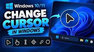 How to Change Mouse Cursor in Windows 10/11 🔥 | Custom Cursor Tutorial