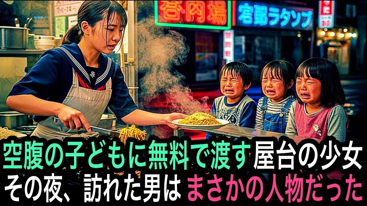 「お腹いっぱい食べて！」焼きそば屋台を守る女子高生に浴びせられた、心ない罵声。けれど逆転の結末は——