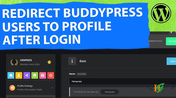 How to Redirect BuddyPress User / Member to Profile Page After Login in WordPress