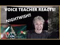 VOICE TEACHER REACTS TO NIGHTWISH - Weak Fantasy