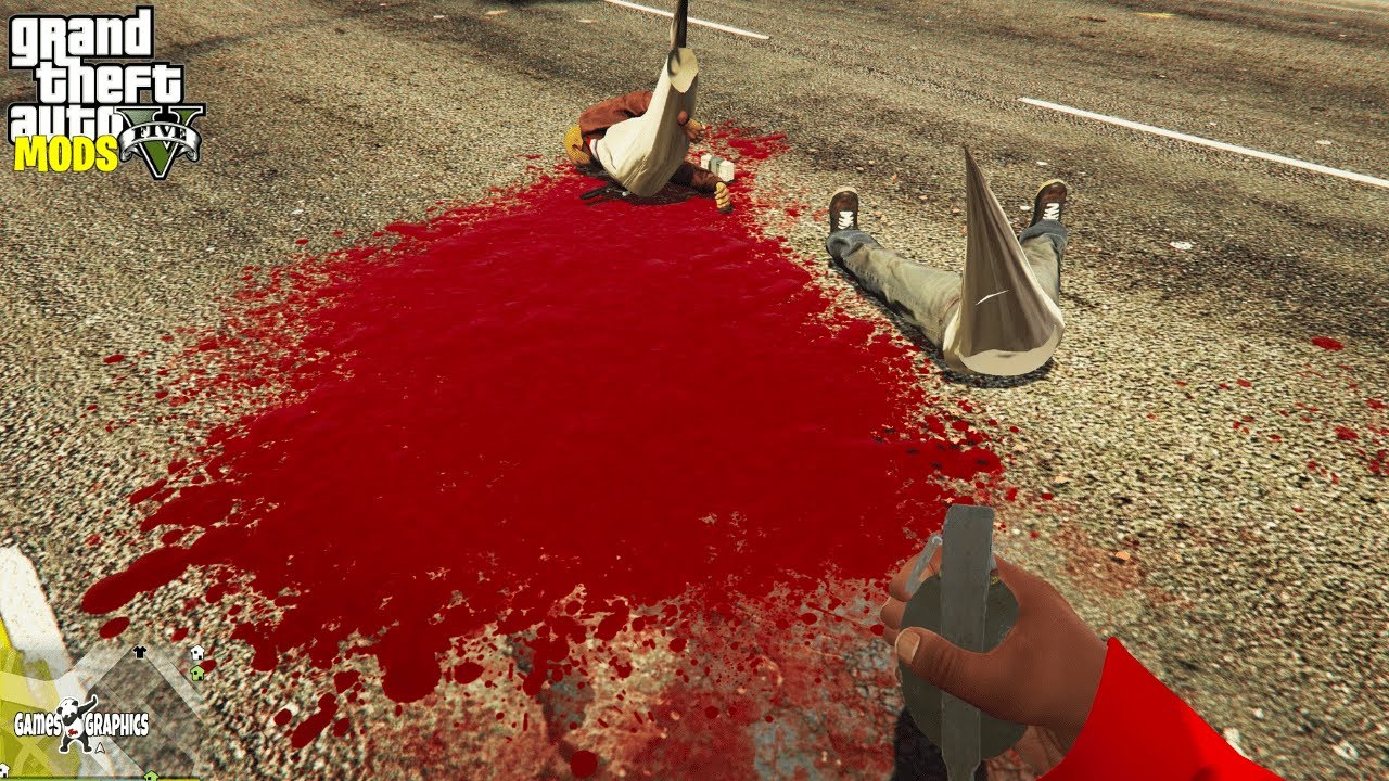 Installation von Super 4K-2K Blood Texture (2021) GTA 5 MODS