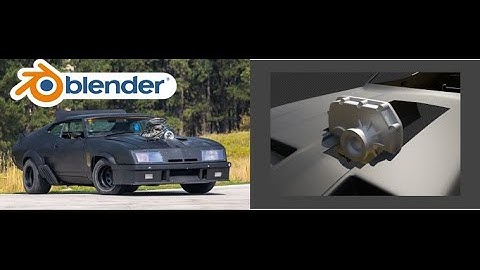 Learn Blender - Interceptor - Start your engines - Part  3