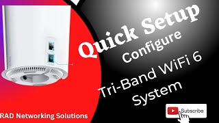 How to Quick Setup TP-Link Deco X90 AX6600 Tri-Band Whole Home Mesh Wi-Fi System - English