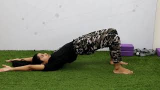 Kandharasana - Bridge Pose