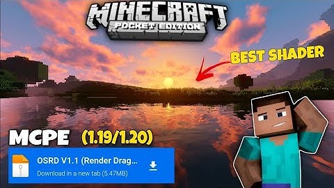 Realistic Shader Minecraft Pe 1.19 || Best Shader For Mcpe 1.19