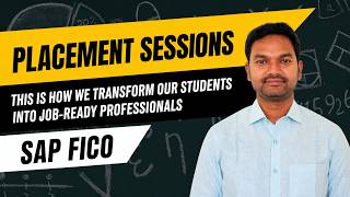 SAP FICO Placement Sessions | How We Transform Students into Job-Ready Professionals 🚀