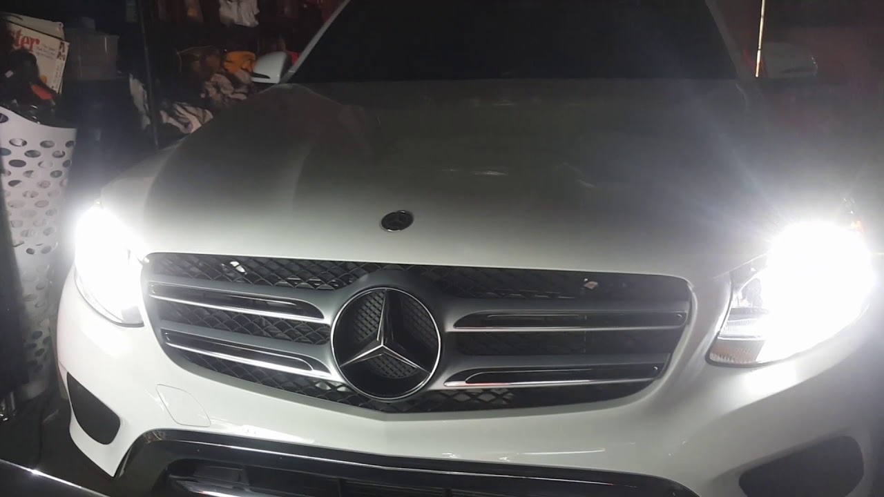 2017 MERCEDES-BENZ GLC300 LED HEADLIGHTS UPGRADE