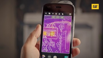 Cat S61 - How to read surface temperatures?