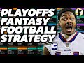 $1M NFL Playoffs Best Ball Tournament Strategy