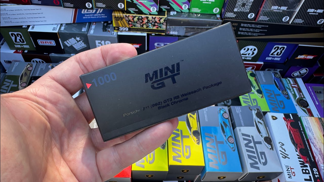 The only way to obtain this Black Box MINI GT is if a specific person gives it to you.