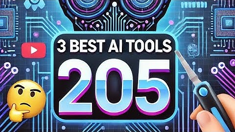 3 Next-Level AI Tools You MUST Try in 2025! (Game-Changing)