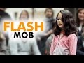 Amazing  flash mob   started by one little girl   ode to joy