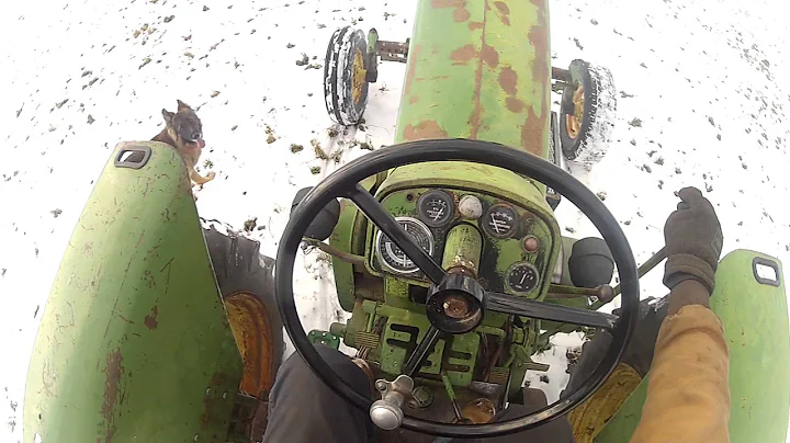 Cold Start and Ride on the 730 Diesel