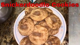 Making Krusteaz Snickerdoodle Cookie Mix