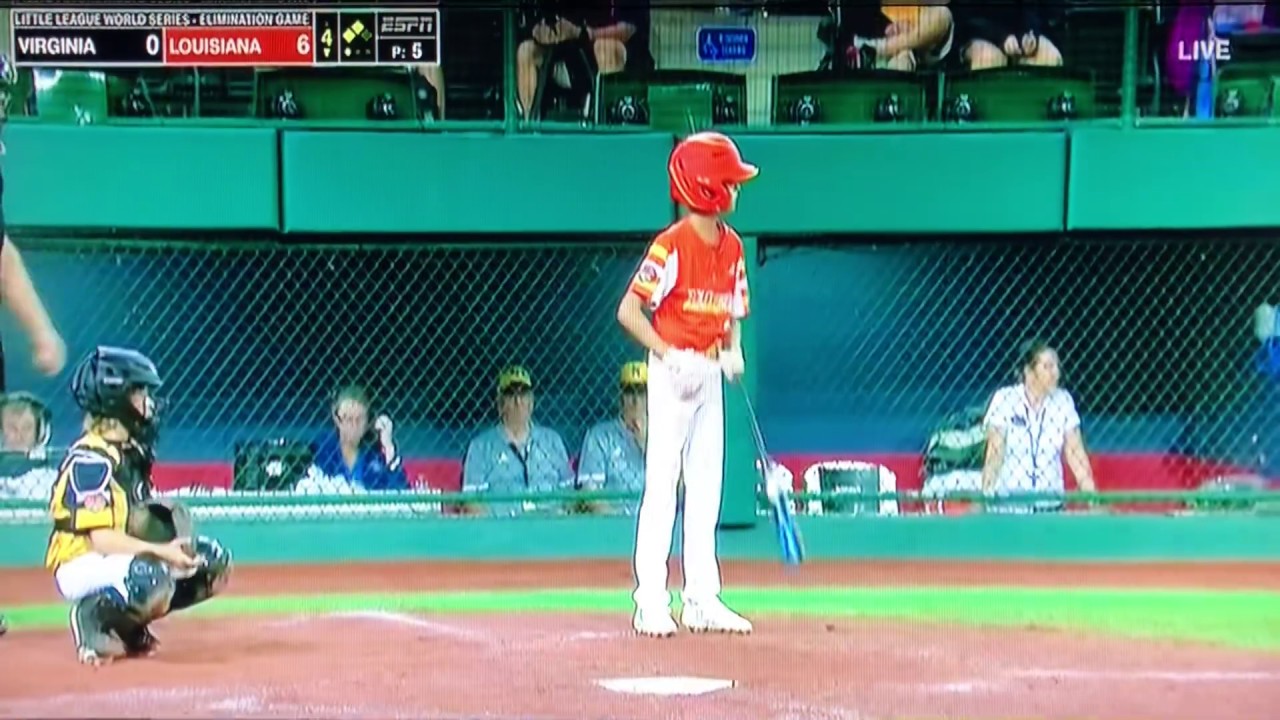 Ryder Planchard RBI Single - 2019 LLWS - Virginia vs Louisiana