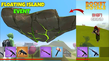 Rocket Royale KILLING PLAYERS WITH THE HELP OF FLOATING ISLAND EVENT - Android gameplay #157