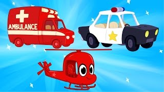 Ambulance And Police Get Help from Morphle - Kids and Baby Videos