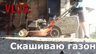 VLOG: СКАШИВАЮ ТРАВУ