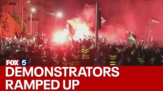 Israel-Hamas war: Pro-Palestinian supporters ramp up demonstrations