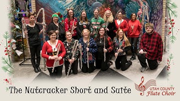 THE NUTCRACKER SHORT AND SUITE | Utah County Flute Choir at American Fork Library (with contrabass!)