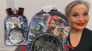 Teenage Mutant Ninja Turtles 16” Light-Up Backpack Review | TMNT Movie Art School Bag for Kids