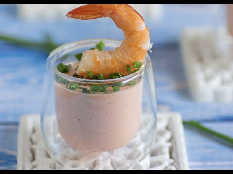 Shrimp verrine recipe