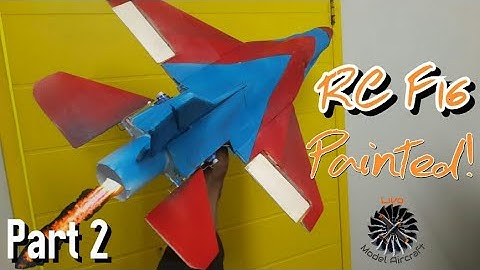 Making an RC F16 Model Plane( Part 2)